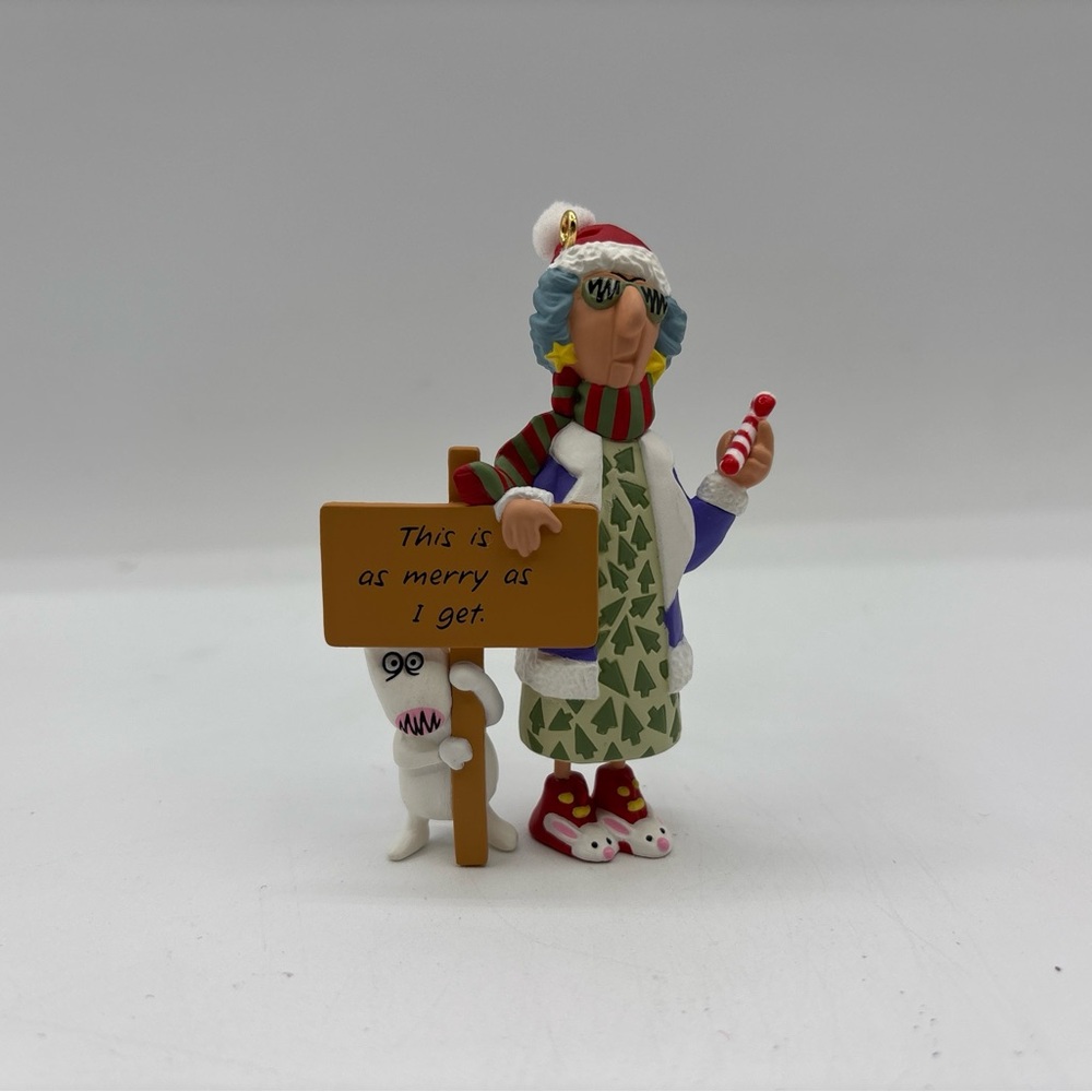 Hallmark‎ Keepsake Ornament Dated 1996 Vintage Maxine Handcrafted